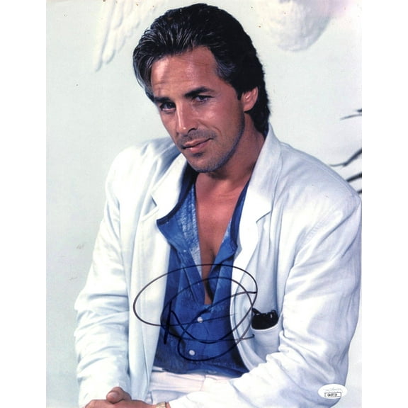 Don Johnson Signed Autographed 11X14 Photo Miami Vice James Crockett JSA CA07724