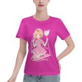 thumbnail image 1 of Women's Basic Short Sleeve T-Shirt Cardinal Girl Sakura, 1 of 6