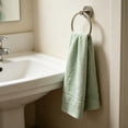 thumbnail image 5 of Btomtd Soft Cotton Bath Towels and Face Towels for Home, Absorbent Hand Washcloths for Hair Face and Body Washing, Size 28.3" x 13.4", Green, 5 of 8