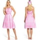 thumbnail image 4 of Disfraz de Margot Barbei para mujer, vestido rosa, disfraz de película Barbei, ropa para mujer adulta, juego de rol, fantasía, disfraz de Halloween, 4 of 5