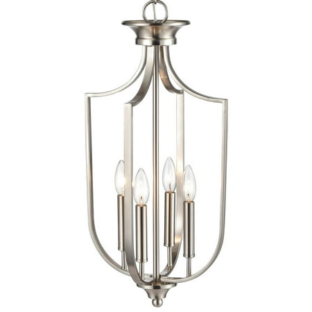 

Millennium Lighting 9835 4 Light 12 Wide Taper Candle Pendant - Nickel