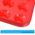 thumbnail image 4 of Uxcell Plateau de Rangement pour Balles de Billard, Plateau de Rangement pour Snooker, Table de Billard, 16 Balles, Rouge, 4 of 5