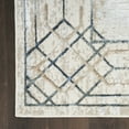 thumbnail image 4 of Nourison Glam Geometric Ivory/Taupe 9' x 12' Area Rug (9x12), 4 of 9