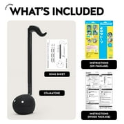 Otamatone Electronic Musical Instrument Toy for Children Unisex Adults - Black