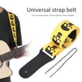 thumbnail image 4 of Sangle de Guitare Réglable, Sangle de Basse, Guitare Électrique pour Enfants, Maison, Bleu, Jaune, 4 of 8