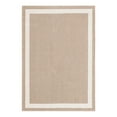 thumbnail image 3 of Unique Loom Decatur Collection Area Rug - Border (5' x 7' 2" Rectangle Taupe/Ivory), 3 of 7