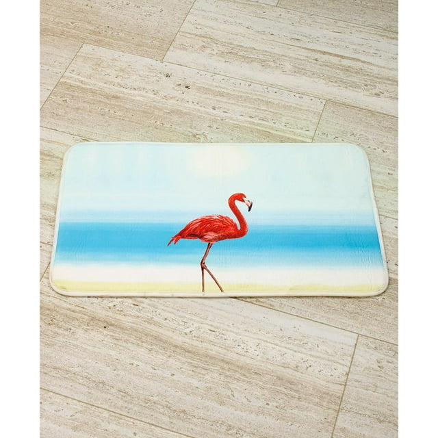 Flamingo Paradise Bath CollectionBath Rug