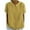 Yellow, variant on Timegard Cotton Linen Tops for Women Lapel Neck Loose Solid Color Blouse Casual Short Sleeve Tops Summer