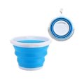 thumbnail image 1 of Collapsible Bucket With Handle, Mop Bucket, Silicone Portable Fishing Bucket, Bucket For Cleaning, Backpacking, Camping And Outdoor Survival (blue), 1 of 4