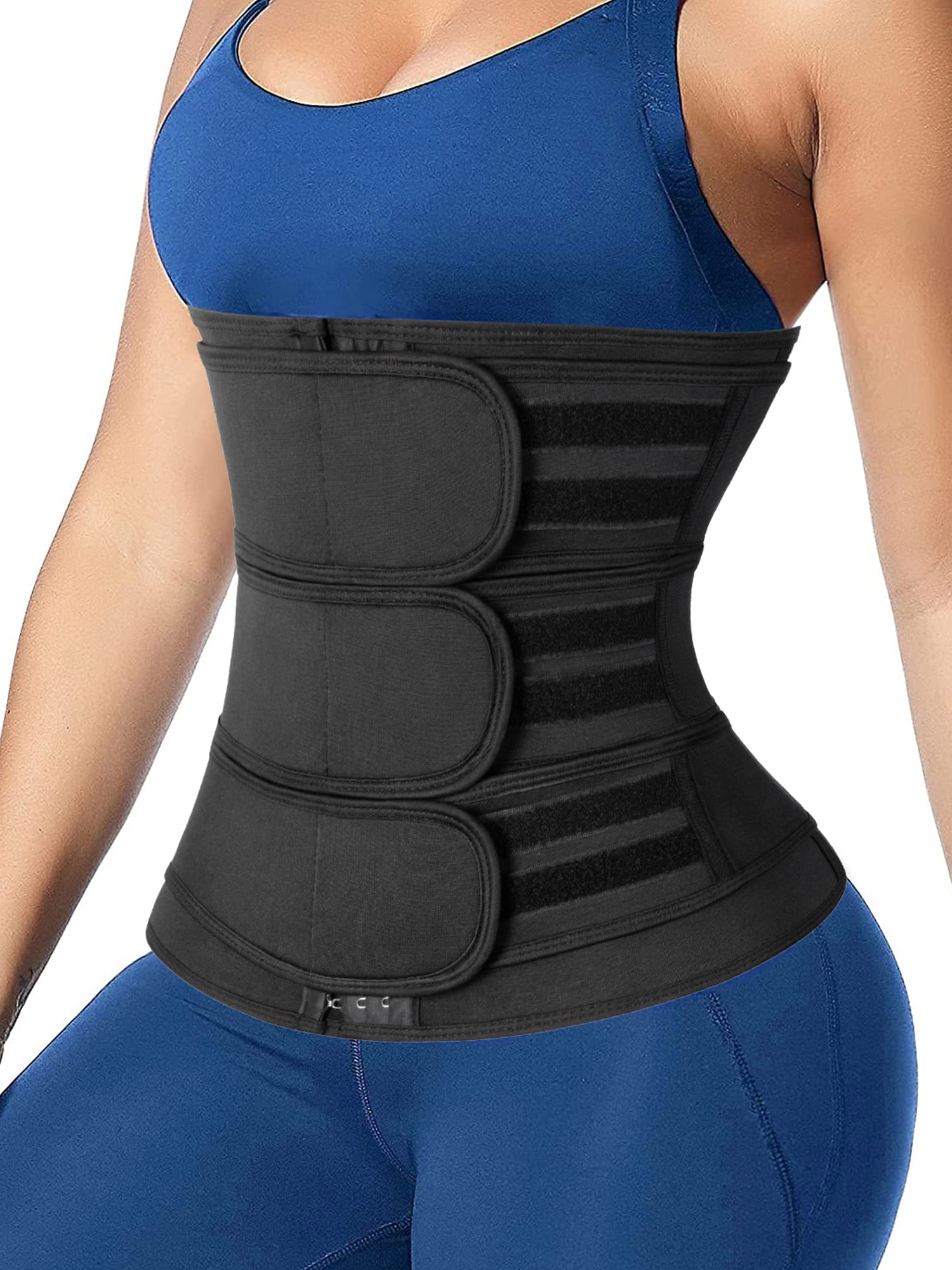 Details about   USA Fajas Colombianas Women Body Shaper Slimming Sweat Girdle Belt Waist Trainer 