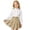 Khaki, variant on Girls Pleated Uniform Skirts with Shorts Elastic Waist Kids Cute Mini Tennis Skirt 2026 Girl Back to School Clothes(Black,3-4 Years)