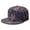 White-237, variant on Vintage Paisley Snapback Cap, Adjustable Flat Visor Hat with Retro Floral Design, Trendy Unisex Casual Wear