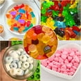 thumbnail image 4 of WLGJL Gummy Bear Candy Molds Silicone, Gummy Molds with 5 Droppers, Non-Stick Silicone Candy Molds Including Cute things, Mini Dinosaur, Bear Shape, Hearts and Mini Donut, Set of 5, 4 of 6