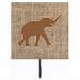 thumbnail image 2 of Carolines Treasures BB1011-BL-BN-SH4 Elephant Burlap and Brown Leash Or Key Holder, 2 of 2