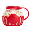 Tasty 3QT Family Size Microwave Popcorn Popper, Dishwasher Safe, Red