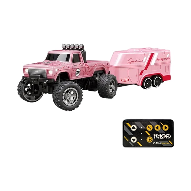 Coche de Control remoto Vogacara Fácil de controlar Rc Drift Car Shell de aleación rosa
