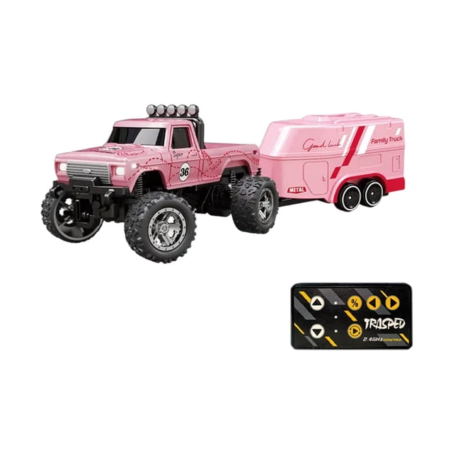 Coche de Control remoto Vogacara Fácil de controlar Rc Drift Car Shell de aleación rosa