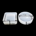 thumbnail image 4 of Ashtray Mold Round Square DIY Creative Silicone Resin Mold Resin Casting Mold, 4 of 10