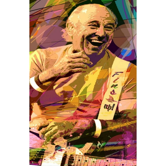 Jimmy Buffet Feelin' Good by David Lloyd Glover Poster 11" x 17"