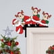 thumbnail image 2 of Xihbxyly Pegatina de Papá Noel para Puerta, Decoración Navideña con Reno y Diseño de Muñeco de Nieve, Fácil de Aplicar, Decoración Temporal, para Fiestas y Uso En El Hogar, Idea de Regalo Perfecta, 1, 2 of 5