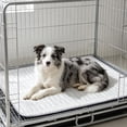 thumbnail image 7 of Pet Summer Ice Mat, Breathable Cooling Mat for Cats and Dogs, Soft Sleeping Pad for Crate, Bed, Indoor & Outdoor Floor, 7 of 7