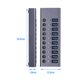 thumbnail image 5 of Estación de acoplamiento de 10 puertos Estación de acoplamiento HUB de 5 Gbps de alta velocidad para computadora portátil de escritorio Tmvgtek Para estrenar, 5 of 9