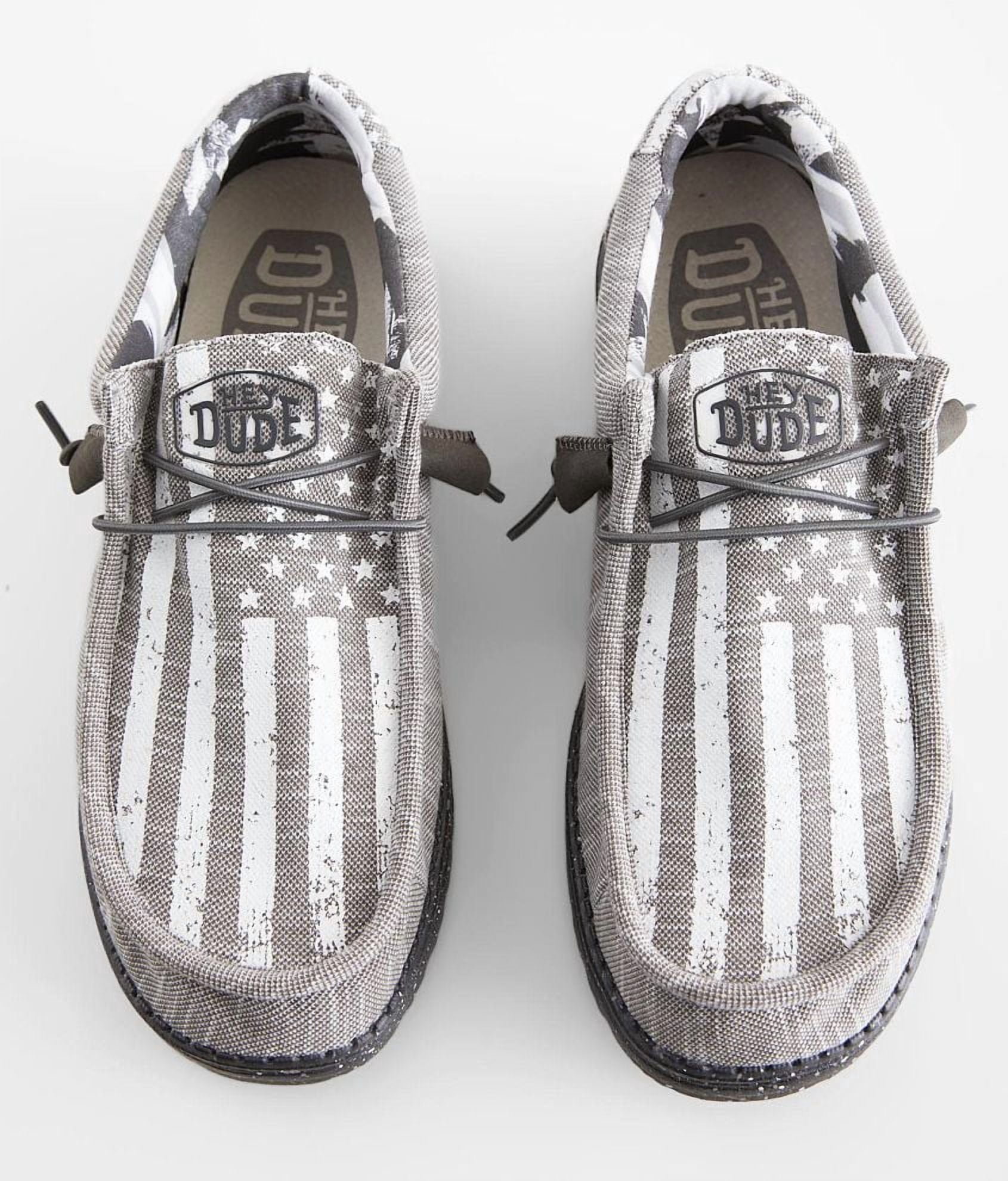 Wally Funk Mickey Mouse - Hey Dudes Black Heydude Mens Wally Mickey Mouse Slip On Sneaker | Rack  main image 3