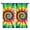 rainbow tie dye mandala pattern, variant on Blackout Kids Curtains,Rainbow Tie Dye Mandala Pattern Childrens Insulated Curtains Set Of 2,Bedroom Essentials,Toddler Room Decor 42"x54"