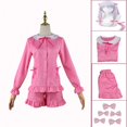 thumbnail image 3 of Disfraz de Anime erotanga Sensei Izumi Sagiri, bonito pijama, camisón, ropa de dormir, Tops, pantalones cortos, Cosplay de cómic japonés, 3 of 3
