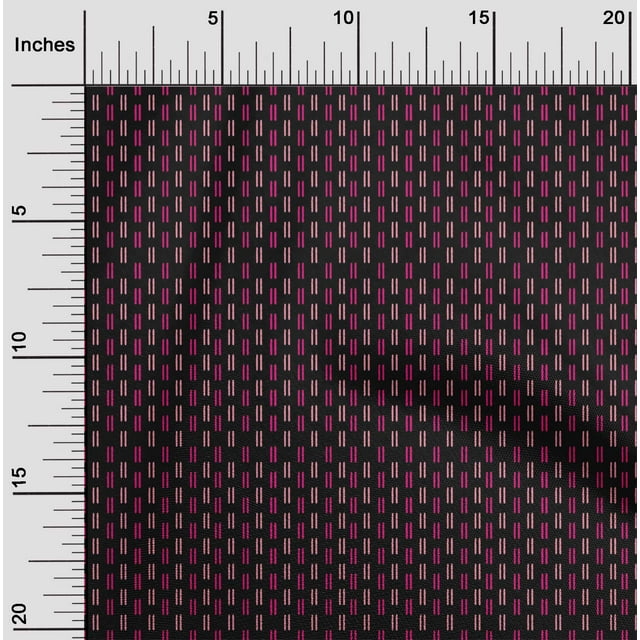 oneOone Polyester Lycra Fabric Line Block Decor Fabric Printed BTY 56 Inch Wide