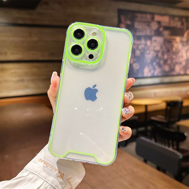 Funda de teléfono de protección de cuerpo completo para iPhone 13 Pro Max 12 11 14 Pro Max Plus Clear Night Light Luminous a prueba de golpes Soft TPU Cover Tan Jianjun unisex