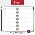 thumbnail image 2 of AT-A-GLANCE Signature Collection Distressed Brown Weekly Monthly Planner, 8.5" x 5.5", 2021-2022, 2 of 4