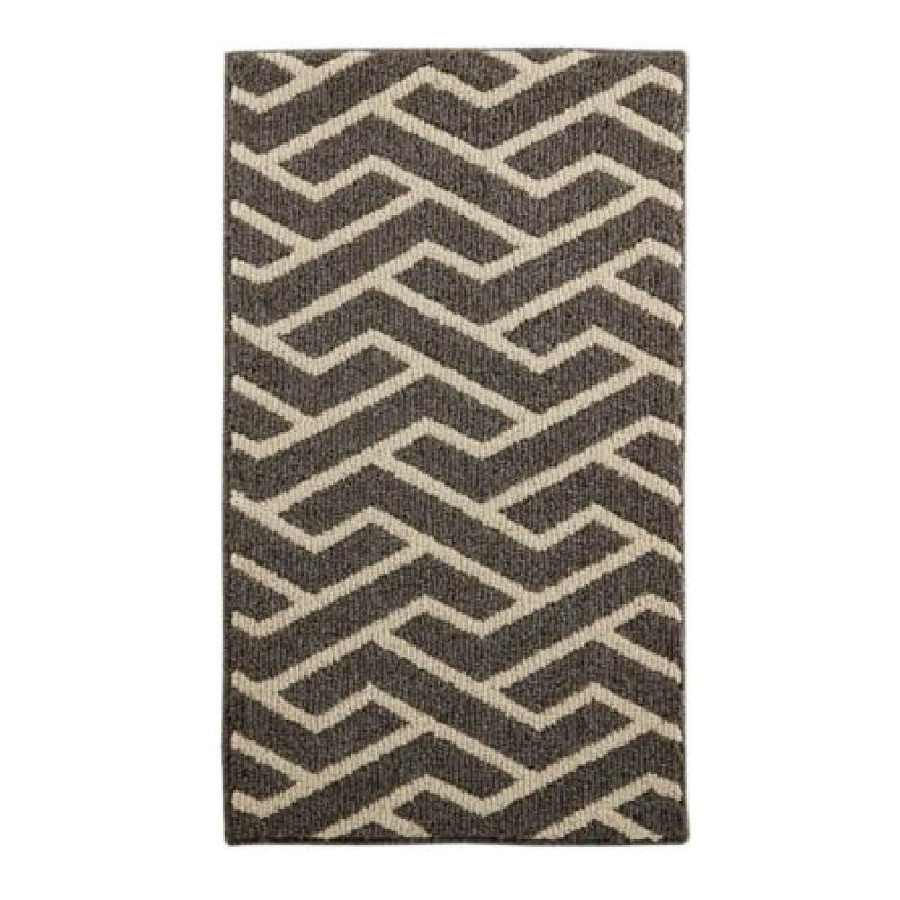 Maples York Accent Rug Greave Grey Size 20" x 34"