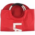 thumbnail image 4 of Cesto para la colada plegable grande de 82 L con asas de aleación para la universidad, camping y el hogar, resistente y duradero, cesto para la colada plegable grueso para almacenamiento de ropa, color rojo oso de fresa Electrónica, 4 of 5
