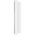 thumbnail image 3 of 10"W x 5"H x 3"ID x 3 1/2"C x 1"P Rectangle Architectural Grade PVC Contemporary Ceiling Medallion, Two Piece, 3 of 11
