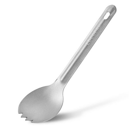

Long Handle Cutlery Titanium Spork Portable Outdoor Tableware Ultralight Fork