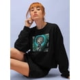 thumbnail image 2 of Artshine Virgo, I Analyze Sweatshirt Women -Arvee Gibson Designs, Female Small, 2 of 4