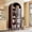 Walnut, variant on Gaderth Arched Kitchen Pantry Cabinet,Tall Arched Cabinet,Modern Storage Cabinet,Farmhouse 5 Tier Wood Bookcase,Versatile Cupboard With Adjustable Shelf And 2 Glass Doors For Dining Living Room