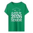 thumbnail image 3 of MEICHEN Graduation Gifts for Her: Class Of 2026 Senior 26 High School Graduation T Shirt Womens Spring Summer Tops, 3 of 3