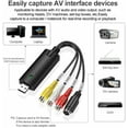 thumbnail image 5 of USB 2.0 VHS Tapes Tape to DVD VCR Audio Video Converter Capture Card Adapter PC, 5 of 5