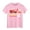 Light Pink, variant on Toddler Shirt Boy Crewneck Cartoon Print Short Sleeve T Shirt Loose Soft Back To School Shirt Tees Shirts for Youth Boys Girls