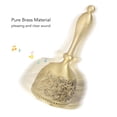 thumbnail image 3 of Dinner Bell, 4.7in Long Hand Call Bell Curved Handle Clear Sound  for School, 3 of 7