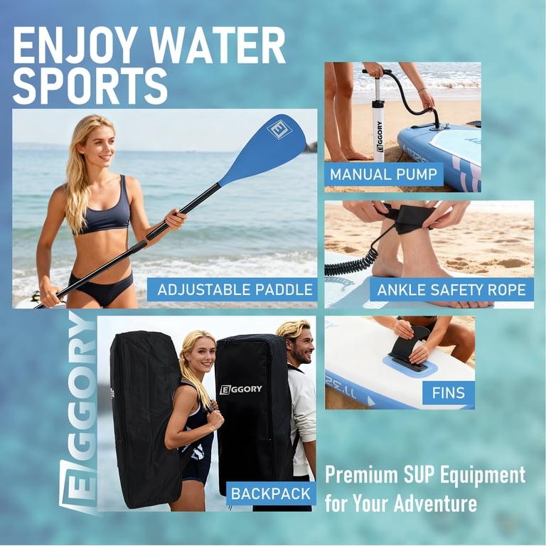 EGGORY 11ft Inflatable Stand Up Paddle Board photo 5