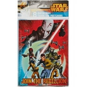 Star Wars Rebels Invite and Thank You Combo Pack, 8 Count, Party Supplies
