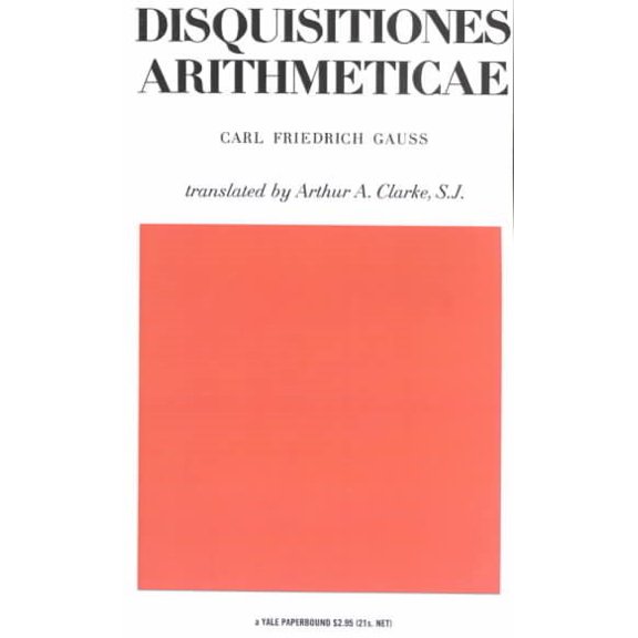 Pre-Owned Disquisitiones Arithmeticae (Paperback)