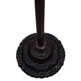 thumbnail image 5 of 69" Black And Red Torchiere Floor Lamp With Red Dragonfly Glass Dome Shade, 5 of 9