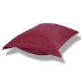 thumbnail image 4 of Unique Bargains Pillowcases Soft Microfiber Pillow Shams Set of 2 Standard Wine Red, 4 of 8