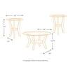 Signature Design By Ashley Fantell Living Room Table Set Walmart Com Walmart Com