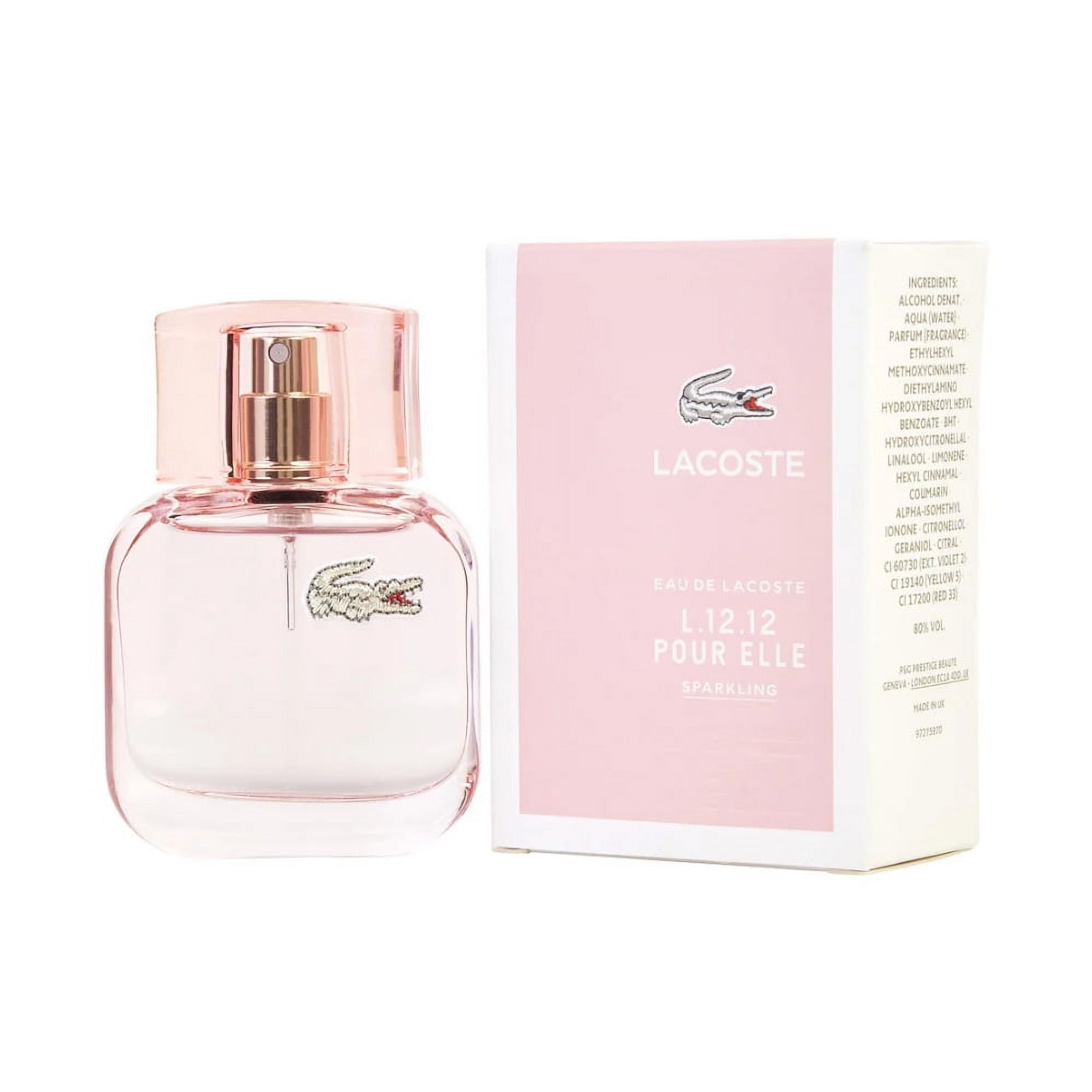 Lacoste L.12.12 Rose Sparkling Eau de Toilette - 1.7oz - Walmart.com