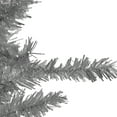 thumbnail image 2 of Slim Tinsel Artificial Christmas Tree - 9' - Silver - Unlit, 2 of 5